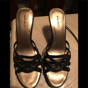 Nine West black heels